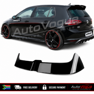 VW Golf 6 GTI Oettienger Rear Roof Spoiler Piano Black ABS Material (Gloss) Only suitablw for GTI and R models