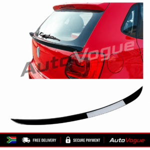VW Polo 6 AC Style Mid Boot Spoiler