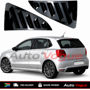 VW Polo 6 Rear Side Window Louvers