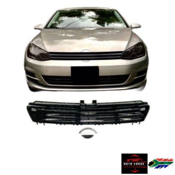 VW Golf Debadged Grill