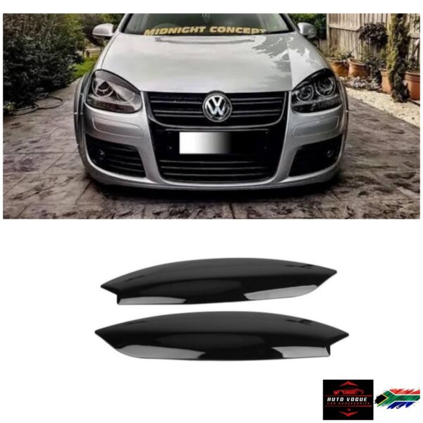 VW Golf 5 Headlight Eyelids