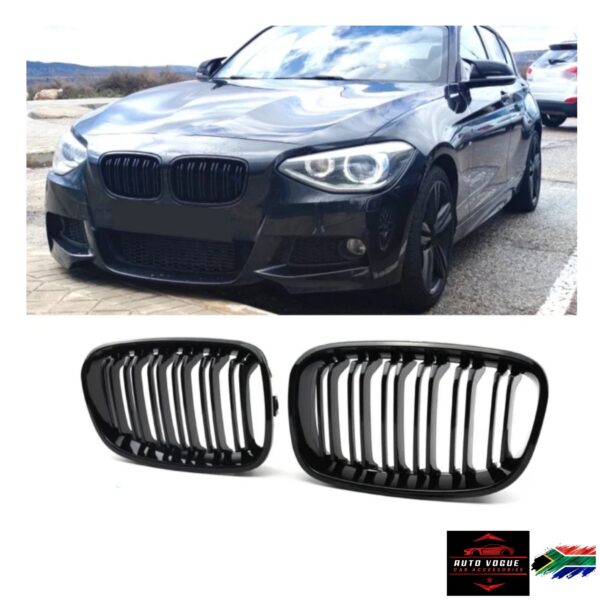 BMW 1 Series F20 / F21 PRE-FACELIFT Double Slat Kidney Grilles