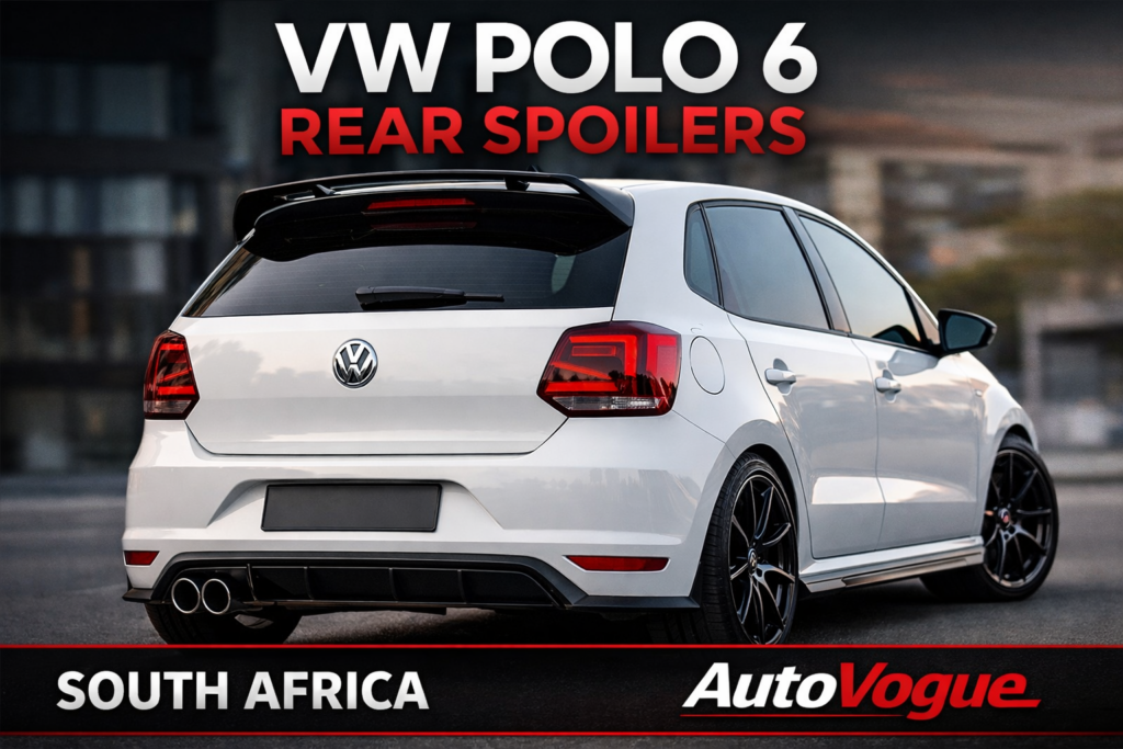 VW Polo 6 rear spoiler for sale online South Africa