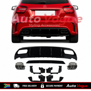 Mercedes-Benz W176 A45 AMG rear diffuser 2013 to 2015