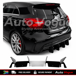Mercedes-Benz W176 A45 AMG add-on rear diffuser