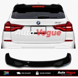 BMW F25 X3 rear roof spoiler gloss black