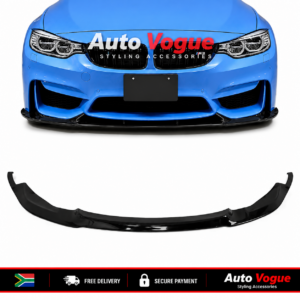 BMW F80 M3 F82 F83 M4 AC Gloss Black Front Lip Spoiler