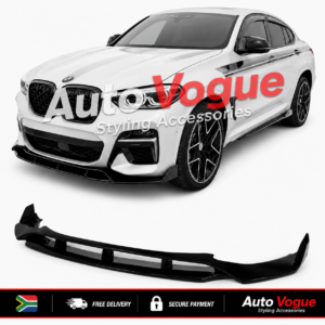 BMW X3 G01 X4 G02 M Sport pre-LCI front lip in gloss black