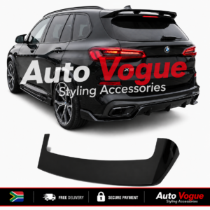 BMW X5 G05 rear spoiler gloss black
