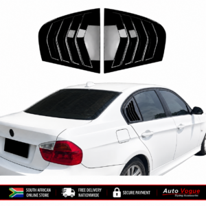 BMW E90 Gloss Black Quarter Window Louvers