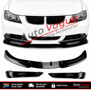 BMW E90 Pre-LCI Non-M Sport Gloss Black Front Lip