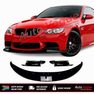 BMW M3 Front Lip E90 E91 E92 E93 Gloss Black